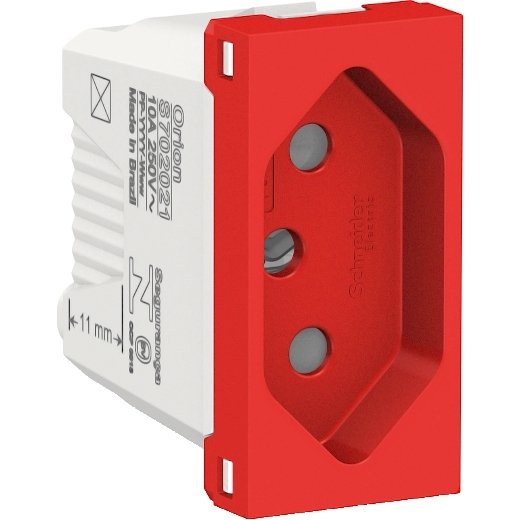 Produto: ORION MODULO TOMADA 2P+T 10A ANTIBACTERIANO VM
